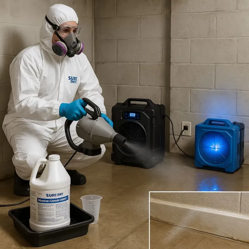 Sanitization and Odor Removal process in Great Kills, NY