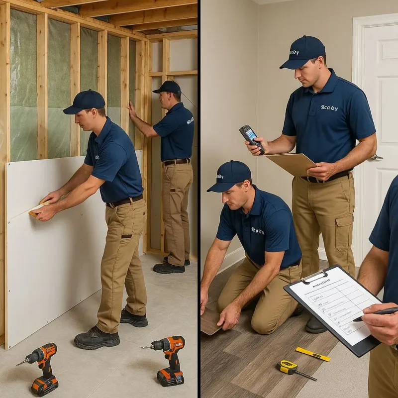 Repairs and Reconstruction process in Great Kills, NY